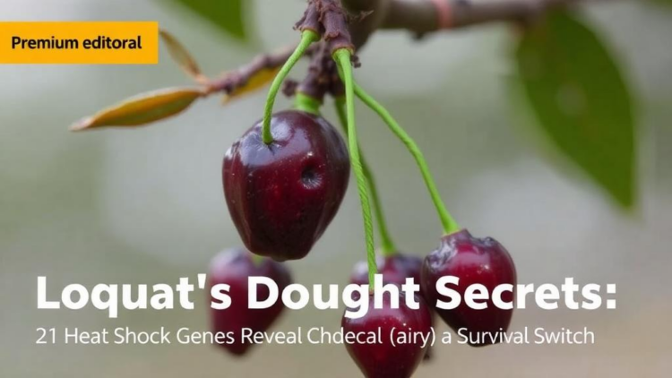 Loquat’s Drought Secrets: 21 Heat Shock Genes Reveal a Survival Switch