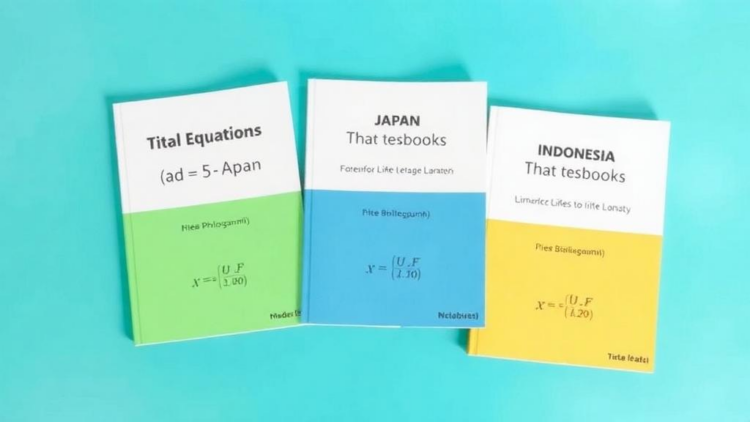 How France, Japan and Indonesia Teach Linear Equations: Three Textbooks, Three Philosophies