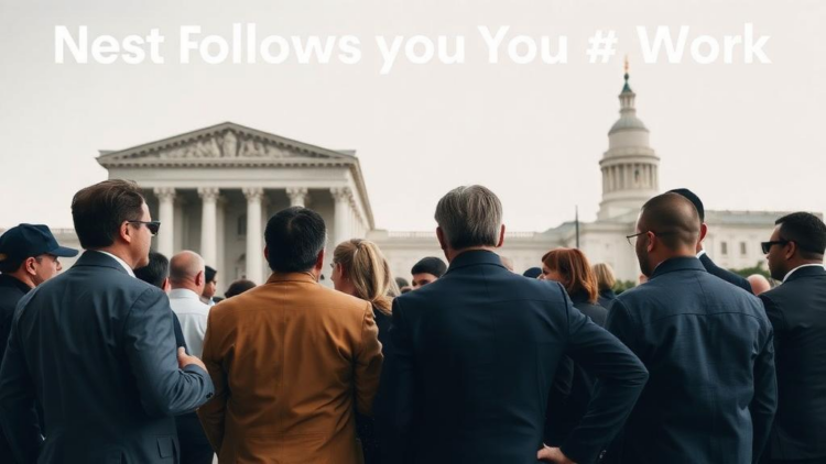 Political News Follows You to Work, Shaping Anxiety and Engagement