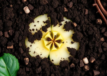 Soil Bacterium’s Airborne Chemicals Recruit Allies to Fight Apple Ring Rot