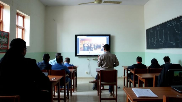 Audio-Visual Studios in Pakistani Schools Point to a New Model of Teacher Training