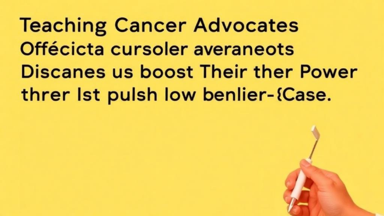 Teaching Cancer Advocates the Science of Evidence Boosts Their Power to Push for Better Care