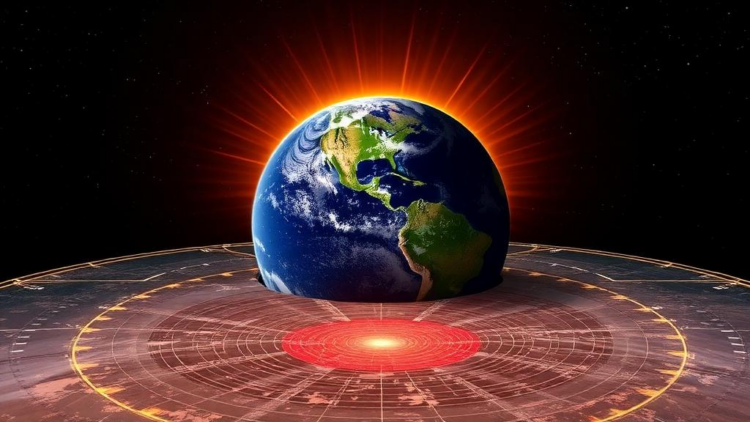 Draped Solar Wind Magnetic Field Controls Where Boundary Waves Strike Earth’s Shield