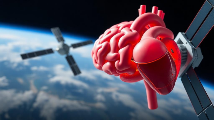 Human Brain and Heart Tissue Models Head to Space Station to Probe Aging in Orbit