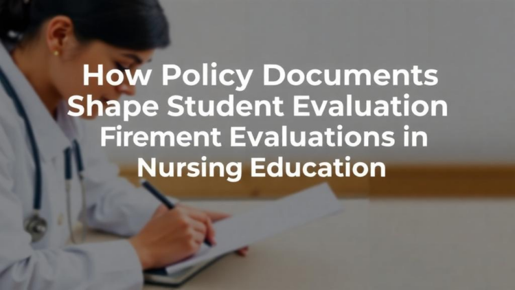 How Policy Documents Shape Student Evaluations in Nursing Education