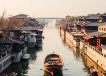 Ancient Canal Network Reveals How Cities Rose and Fell Along China’s Jiangnan Waterway