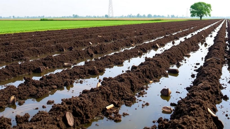 Sewage Sludge on Farmland Carries Microplastics, PFAS, and Drugs Into Soil
