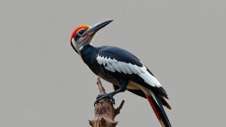 Digital 3D model resurrects the extinct Imperial Woodpecker in stunning detail