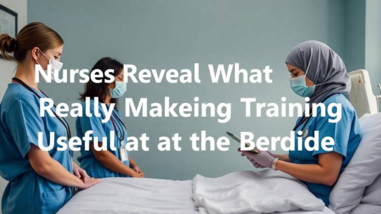 Nurses Reveal What Really Makes Training Useful at the Bedside