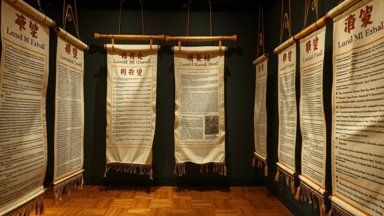 Hanging Scrolls Under Stress: 3D Scans Reveal When Museum Display Turns Destructive