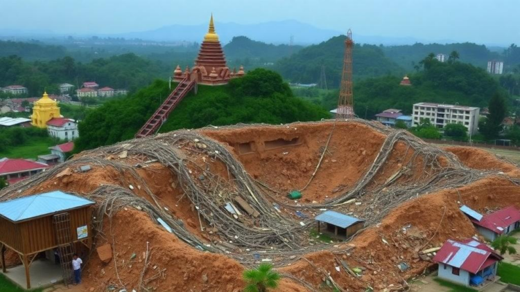 Myanmar’s Giant 2025 Earthquake Was Partly Predictable, New Study Finds