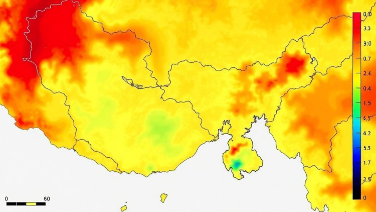 Bayesian Extreme-Value Analysis Maps Rare Temperature Extremes Across Odisha