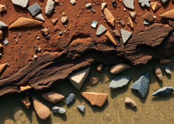 Stone tools beneath the sea reveal a lost Aboriginal landscape drowned 9,000 years ago