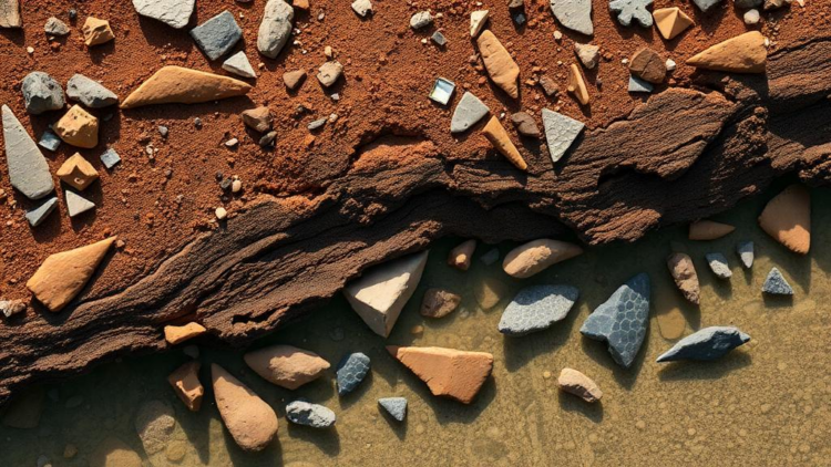 Stone tools beneath the sea reveal a lost Aboriginal landscape drowned 9,000 years ago