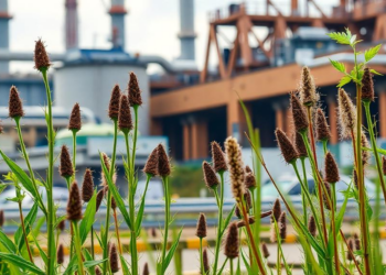 Urban Herbs Reveal Stress Fingerprints Near Industrial Zones, Study Finds