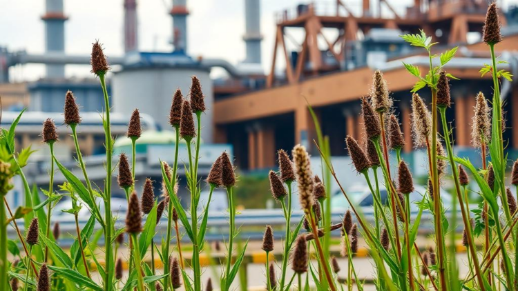 Urban Herbs Reveal Stress Fingerprints Near Industrial Zones, Study Finds