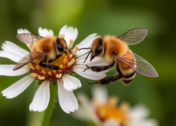 Honeybees bully wild rivals at flowers, two-year Cambridge study reveals