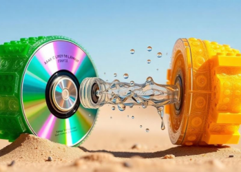 Old CDs and LEGO bricks turned into sponges that pull drinking water from desert air