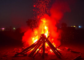 Bonfire Night for Holi Doubles Fine Particle Pollution in Lucknow’s Air