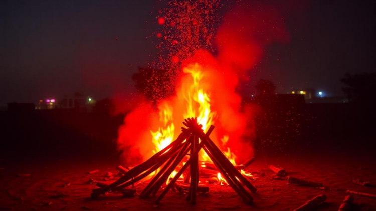 Bonfire Night for Holi Doubles Fine Particle Pollution in Lucknow’s Air