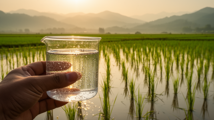 Tiny Bubbles, Big Gains: Oxygen Nanobubbles Rescue China’s Waterlogged Rice Paddies