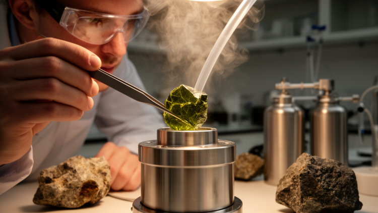 Hidden Oxygen Chemistry Explains Why Some Olivine Locks Away CO2 in Hours
