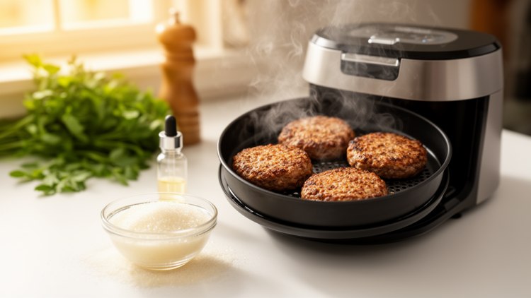 Thiol-Modified Chitosan Cuts Carcinogens in Air-Fried Beef While Preserving Flavor