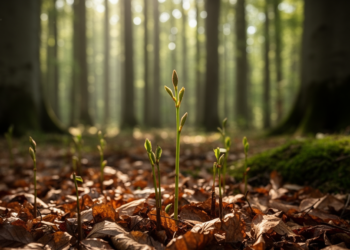 Tiny Head Starts Decide Which Beech Trees Survive for Decades