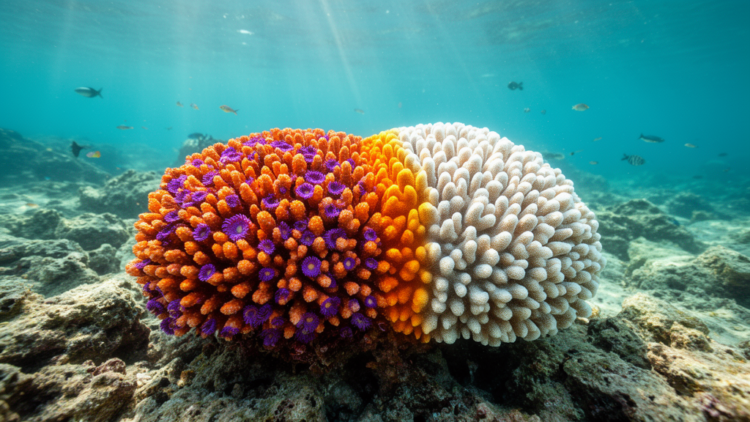 A Gentle Touch: Healthy Corals Can Rescue Bleached Neighbors in Days