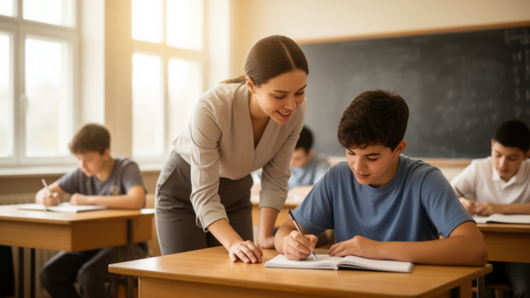How Teachers Shape Teen Achievement: Two Kinds of Self-Belief Carry the Effect