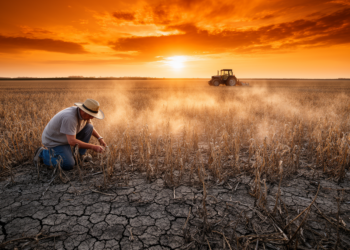 Compound drought–heatwave events are on the move, and farmland is in their path