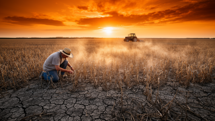 Compound drought–heatwave events are on the move, and farmland is in their path
