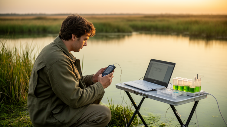 Pocket-Sized DNA Sequencer Tracks Toxic Algal Blooms in Real Time