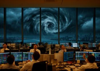 Typhoons Shake Stock Markets: Study Traces How Storm Risk Flows From Factories to Banks