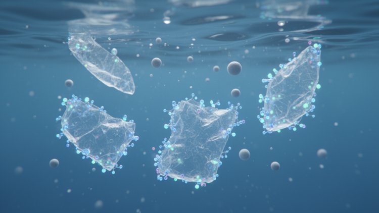 Microplastics Turn Chemically Reactive in Water, Raising New Health Concerns