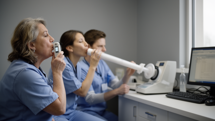 Weak Breath Test Flags Lung Disease Risk, But Spirometry Does It Better