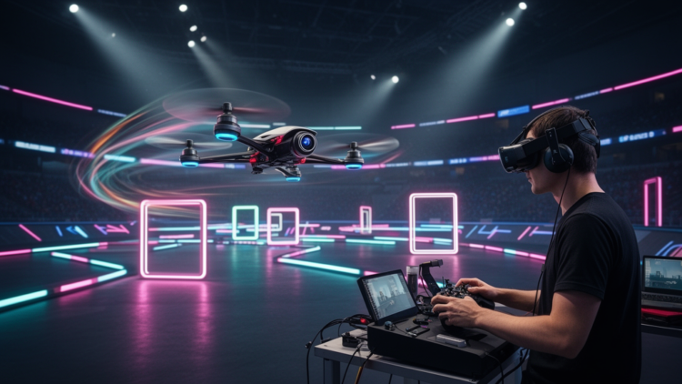 Single-Camera AI Drone Outraces Former World Champion Human Pilots at 100 km/h