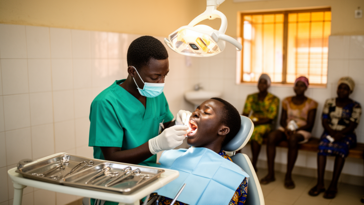 Joblessness and Chronic Illness Linked to Severe Dental Infections in Ghana Hospital Study