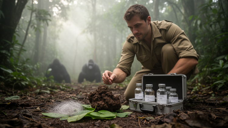 Gorilla DNA From Dung and Hair Reveals Hidden Populations and Pinpoints Trafficked Apes’ Origins