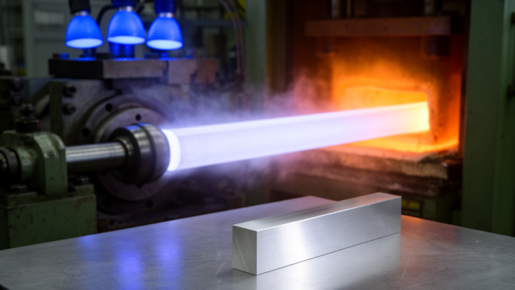 Hot Extrusion Temperature Tunes Strength, Corrosion and Heat Flow in Low Rare-Earth Magnesium Alloy
