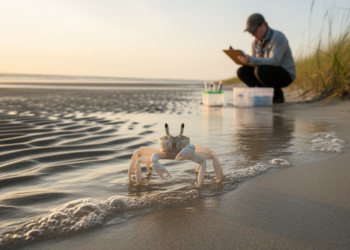 Ghost Crabs Reveal Hidden Seasonal Pitfalls in Beach Health Monitoring