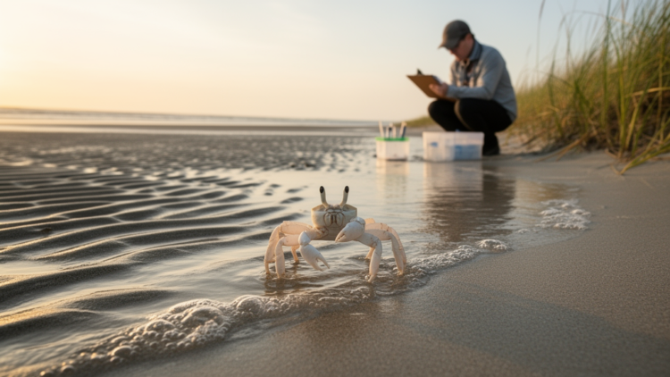 Ghost Crabs Reveal Hidden Seasonal Pitfalls in Beach Health Monitoring