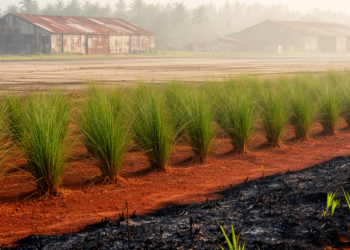 Vetiver Grass Strips Cadmium From a Toxic Vietnam Airbase, and a Fire May Have Helped It