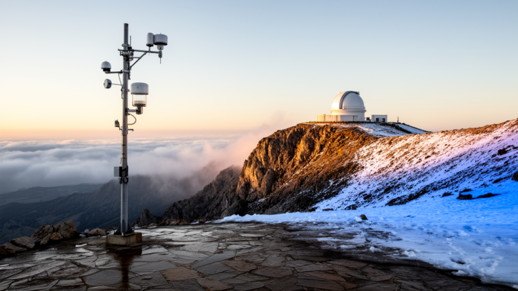 Where Rain Turns to Snow: Two Decades of Observations Pin Down a Mediterranean Mountain’s Phase Threshold
