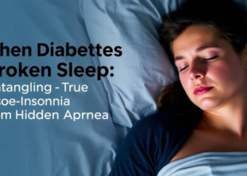 When Diabetes Meets Broken Sleep: Untangling True Insomnia from Hidden Apnea