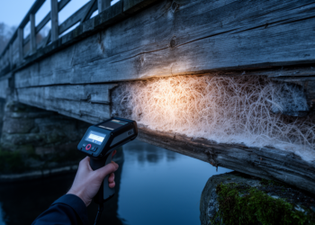X-rays Reveal Hidden Fungus Eating Sweden’s Oldest Wooden Bridge