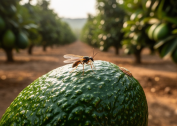 Tiny wasp from Michoacán avocado orchards emerges as first known enemy of lance fly pest