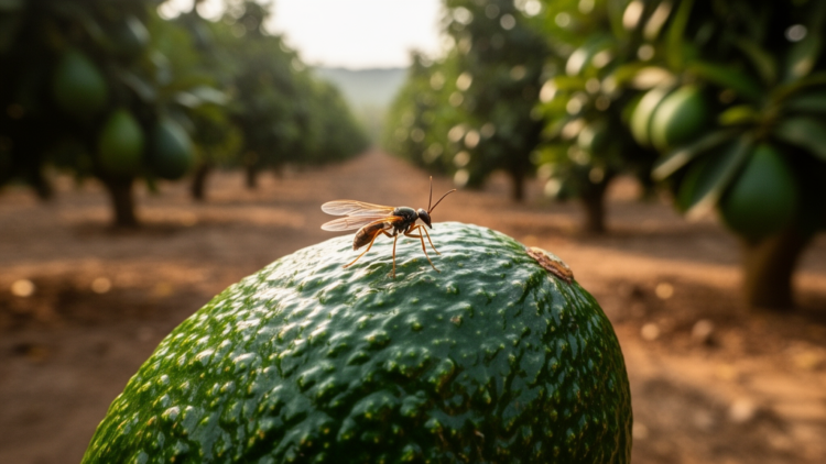 Tiny wasp from Michoacán avocado orchards emerges as first known enemy of lance fly pest