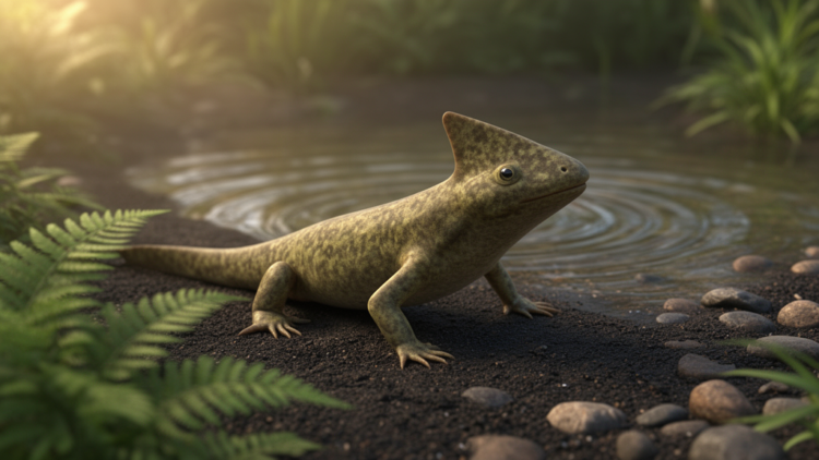 Delta-Headed Amphibian from Germany Reveals Hidden Permian Diversity