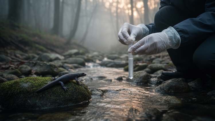 Environmental DNA Reveals Hidden Breeding Secrets of Korea’s Clawed Salamanders